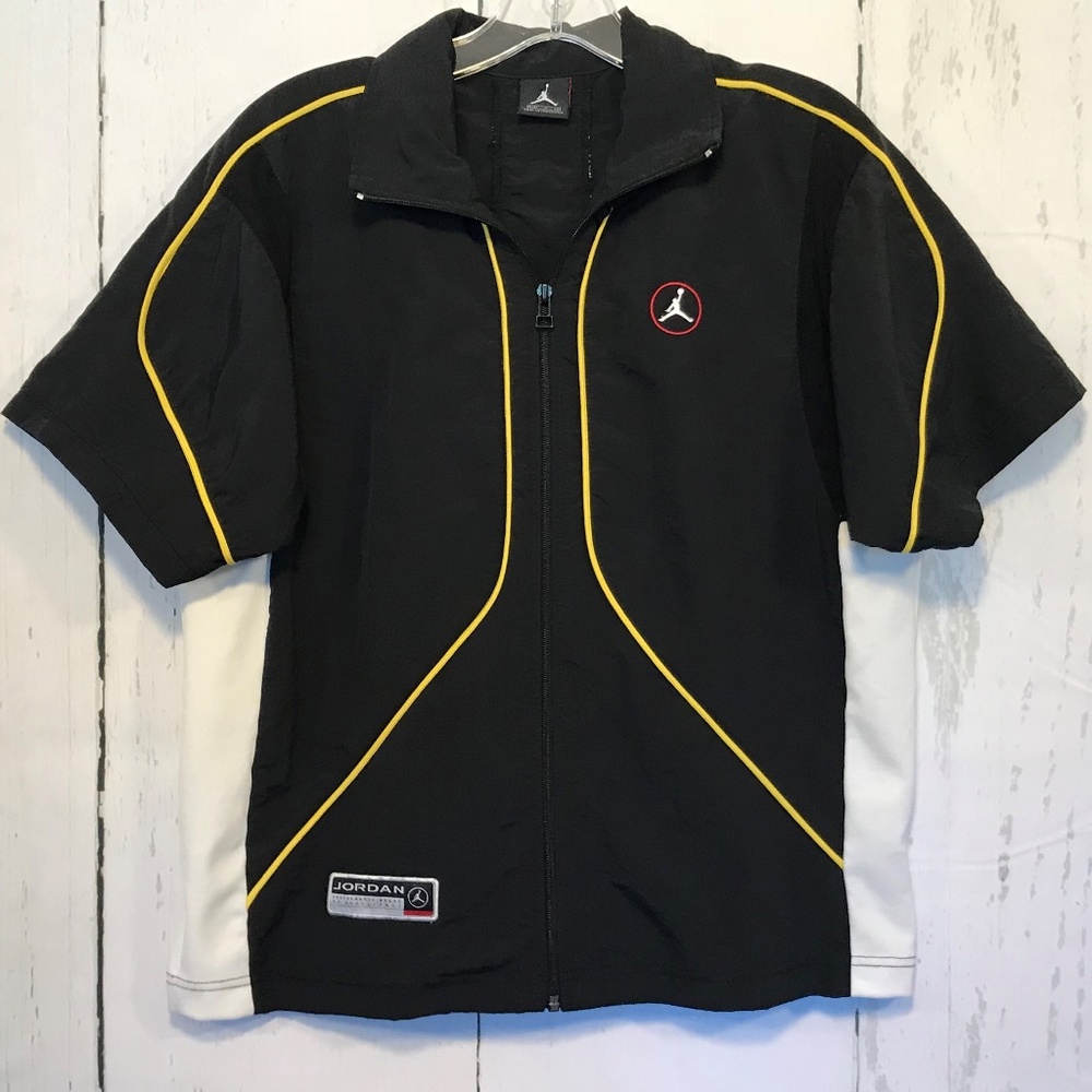 VTG Nike S Jordan Black Shooting Warm Up Jacket